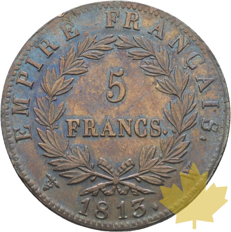 FRANCE-1813-5 FRANCS-NAPOLEON I-TTB - 20211115153111_00087r00.jpg