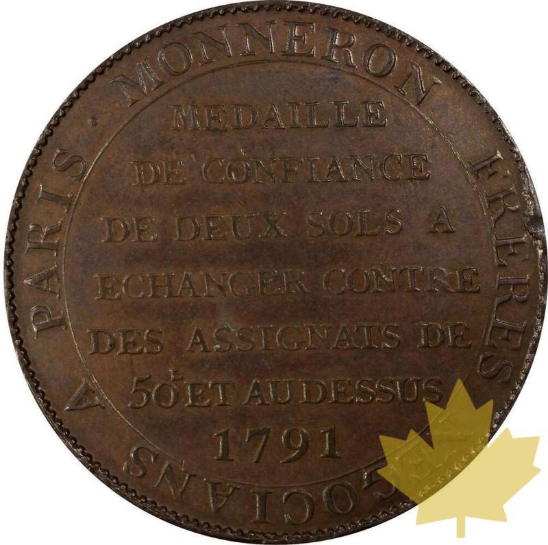 FRANCE-1791- Monneron de 2 sols à la Liberté-PCGS MS62 BN - 20211126111141_monneron2sols.jpg