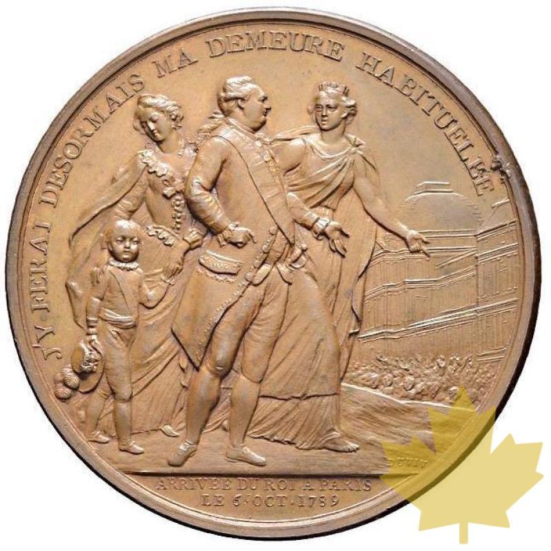 FRANCE-1789-Médaille en Bronze-Arrivée du Roi à Paris-SUP - 20211201142743_MEDAILLE1789.jpg