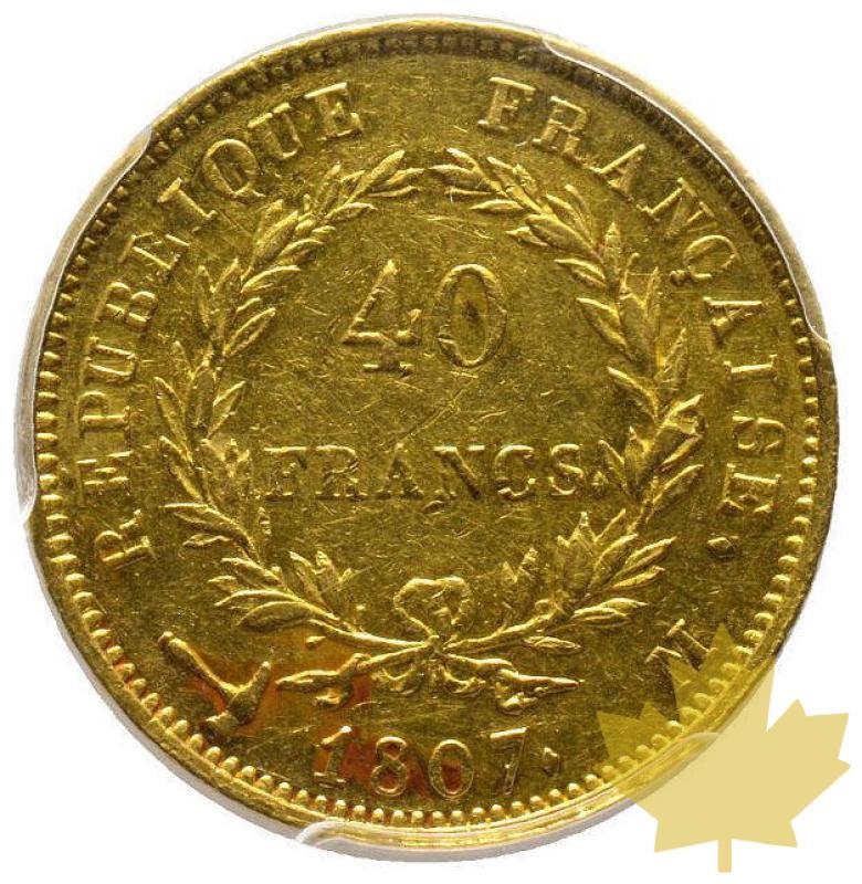FRANCE-1807 M-40 FRANCS-PCGS XF 40 - 20211206170728_40FRANCS1807TOULOUSE.jpg