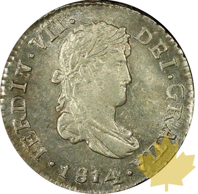 GUATEMALA-1814 NG M-1/2 Real-PCGS MS65-Raro - 20211216102249_guatemala1814real1.jpg