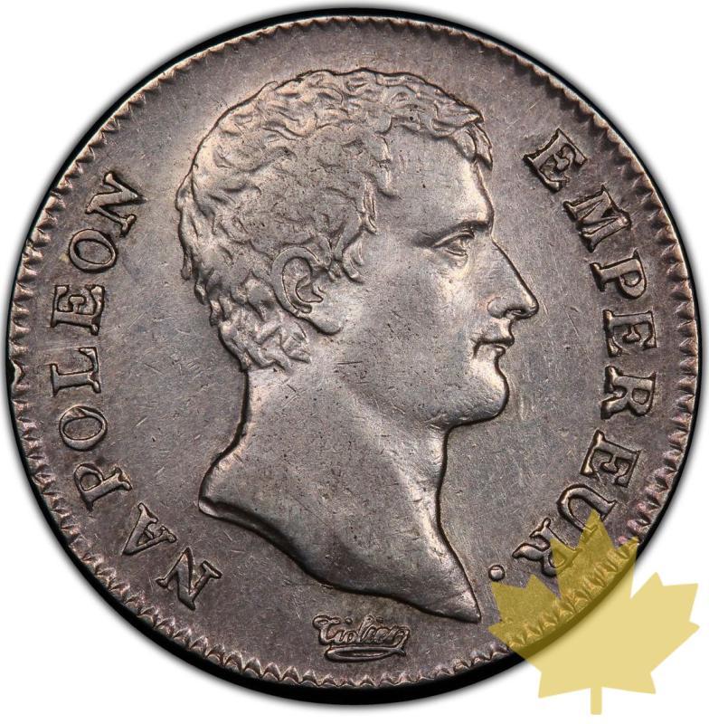 FRANCE-AN13A-1 FRANC-Napoléon Empereur-TTB+ - 20220104150101_1franc-an13paris-1.jpg