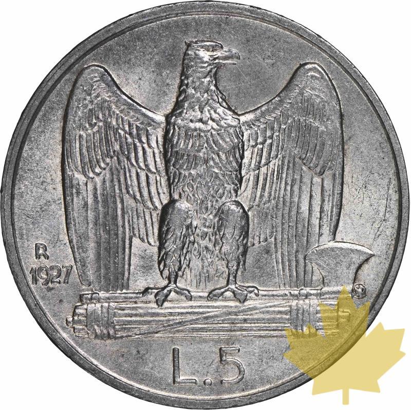 ITALIA-1927R-5 LIRE-Vittorio Emanuele III-NGC MS62 - 20220104160843_5lire1927-FERT-2.jpg