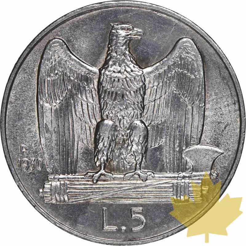 ITALIE-1930R-5 LIRE-Vittorio Emanuele III-NGC MS63 - 20220104161217_5lire1930fdc-2.jpg