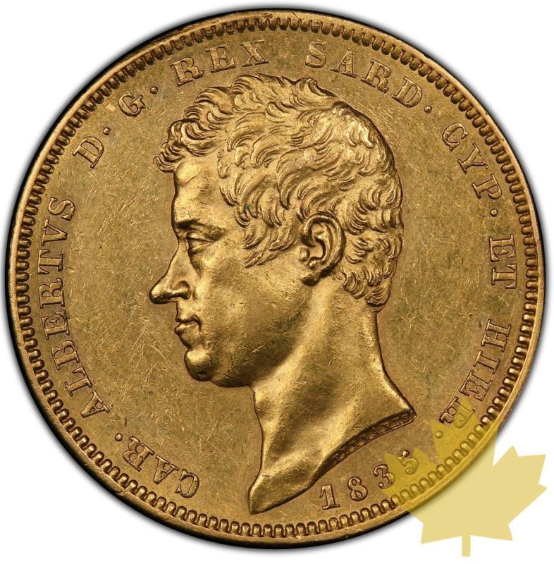 ITALIE-1835T-100 LIRE-CARLO ALBERTO-presque FDC - 20220105105041_100lire1835torino1.jpg