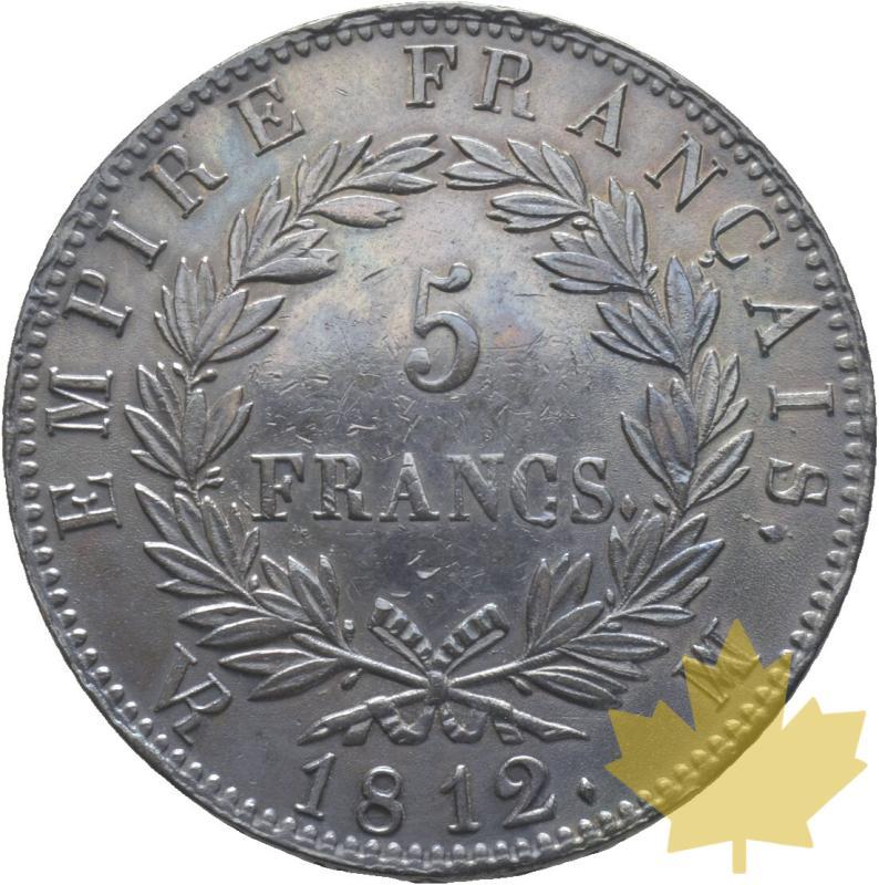 FRANCE-1812 D-5 FRANCS-NAPOLEON I-TTB-SUP - 20220105150920_30940r00.jpg