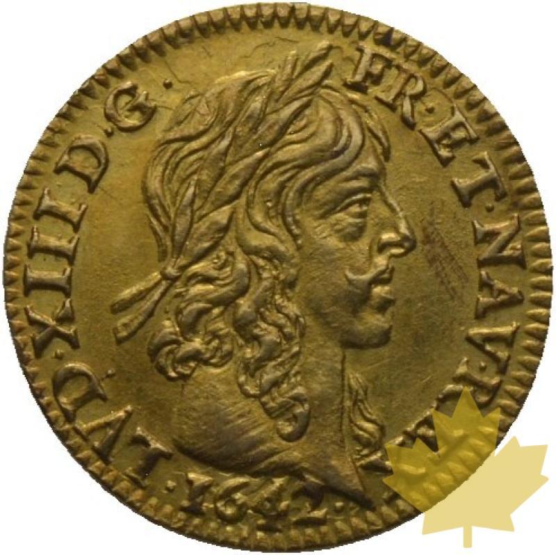 FRANCE-1642-1/2 LOUIS D OR-Louis XIII-TTB-SUP - 20220105151836_30942a00.jpg