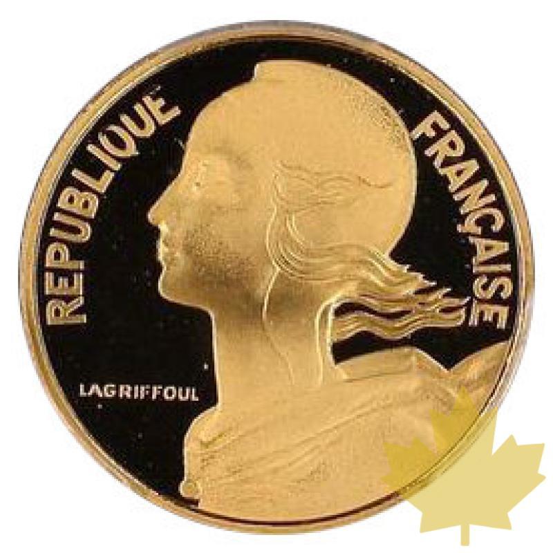 FRANCE-1980-Piéfort en or de 10 centimes Marianne-PCGS SP 67 - 20220201101400_10CENTIMES19802.jpg