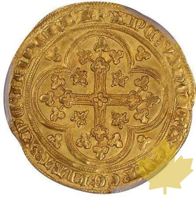 France-1337-Écu d'or à la chaise-Philippe VI de Valois-PCGS MS62 - 20220201103416_ECUORFRANCE.jpg