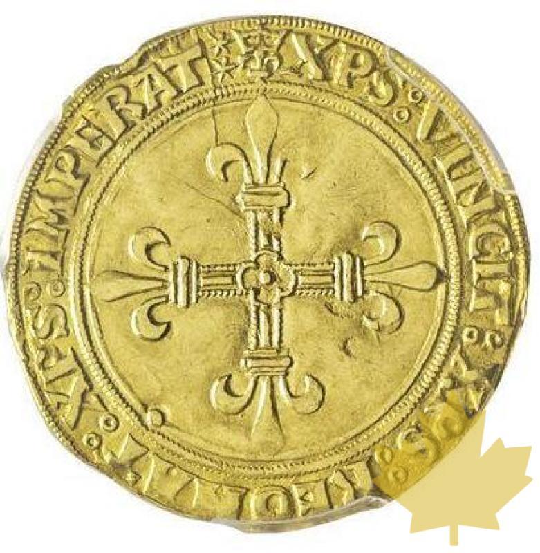 France-Écu d'or au soleil-Louis XII 1498-1515-PCGS AU55 - 20220201112915_ECUORLOUISXII.jpg