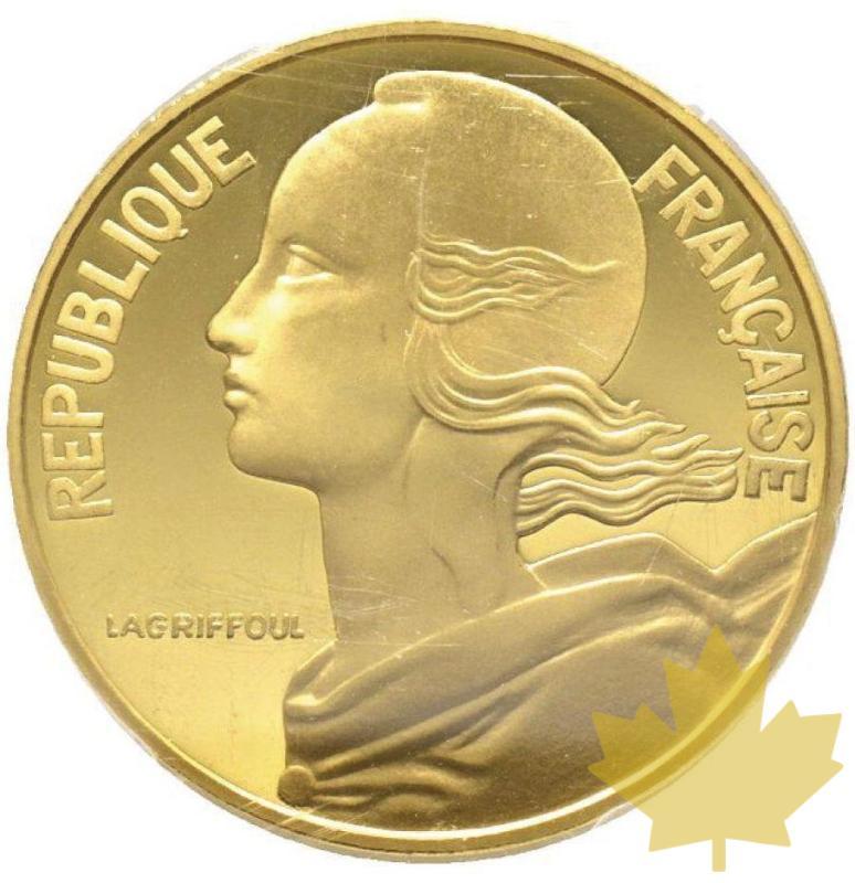 FRANCE-1979-Piéfort or de 20 centimes Marianne-PCGS SP 67 - 20220201113714_20CENTIMES-1979-PIEFORT.jpg