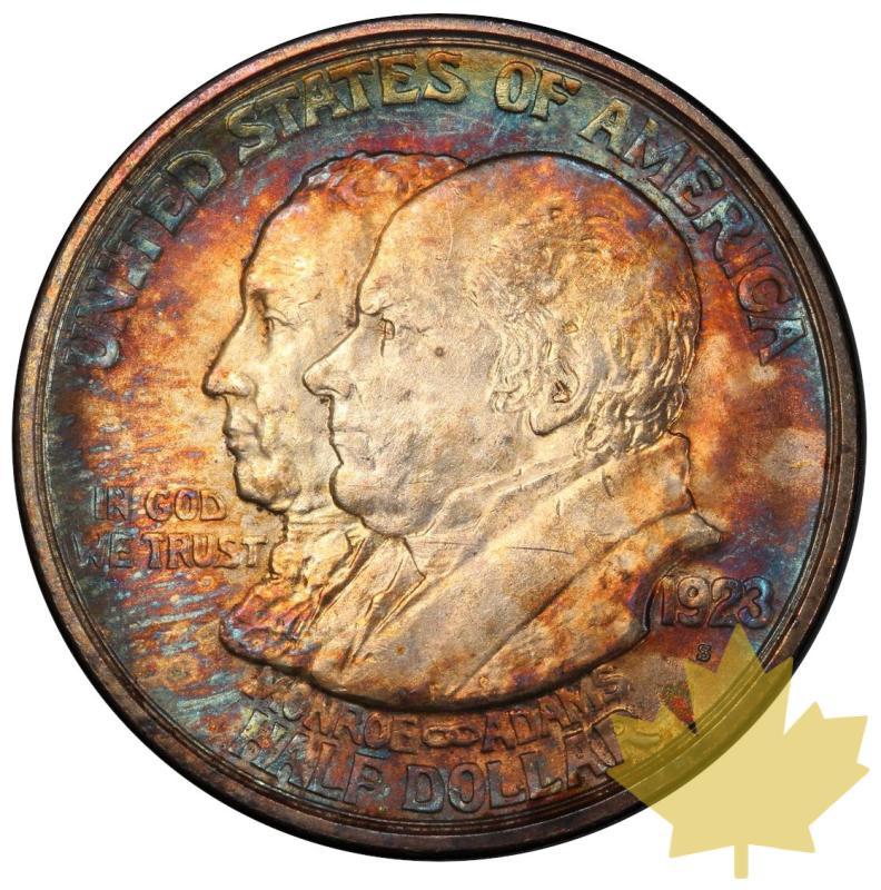 USA-1923S-Half Dollar, San Francisco-Monroe-PCGS MS64+ - 20220209093917_50CENTMONROE-MS.jpg