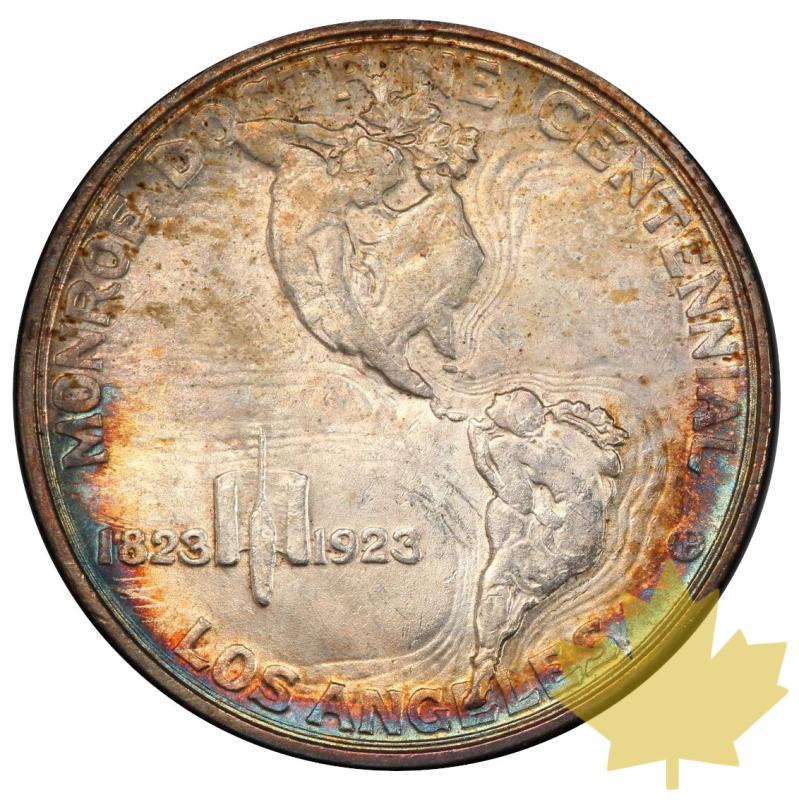 USA-1923S-Half Dollar, San Francisco-Monroe-PCGS MS64+ - 20220209093917_50CENTMONROE.jpg