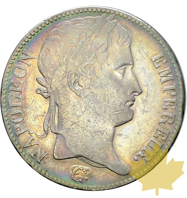 FRANCE-1815-5 FRANCS-NAPOLEON I-presque TTB - 20220209134710_5franchi1815parigi-1.JPG
