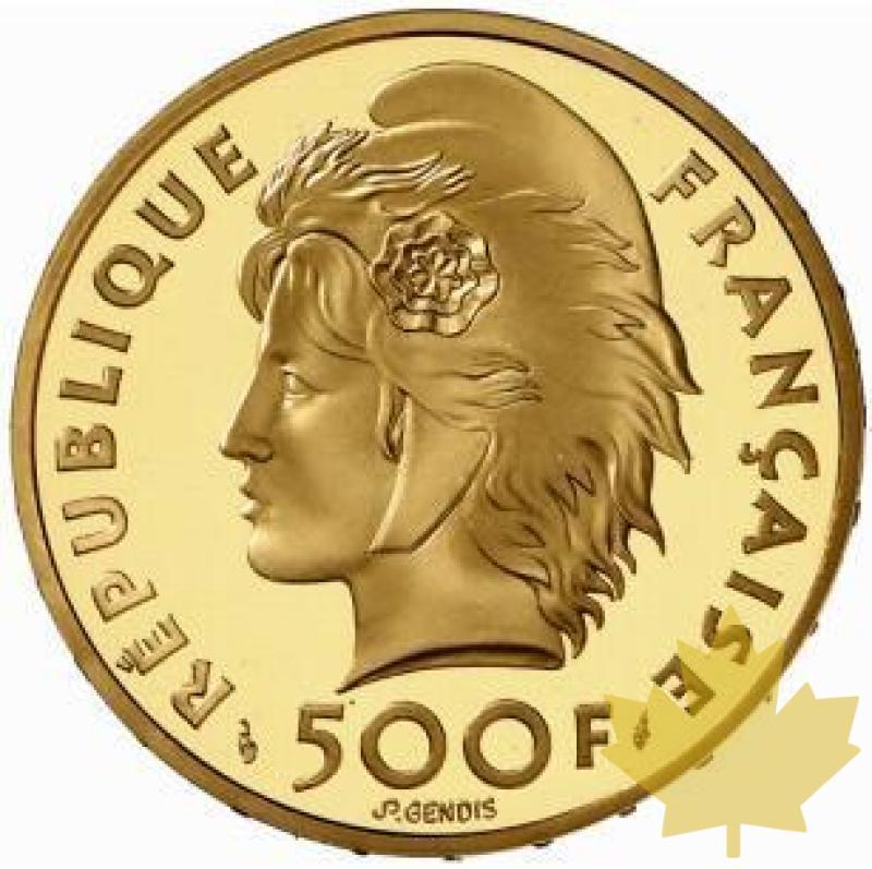 FRANCE-1993-500 FRANCS-70 ECU-Jeux Méditerranéens-PCGS PR68 - 20220221171653_500FRANCS199370ECUS-.jpg