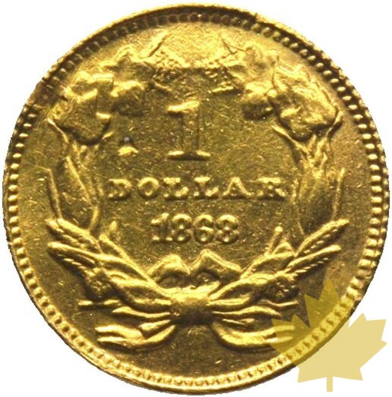 ETATS UNIS-1868-1 DOLLAR-Indian princess -TTB - 20220225122843_1-dollar-1868r.jpg