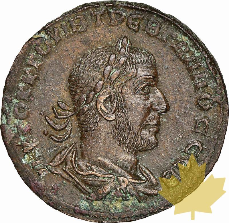 Roman coin-Bronze Trebonianus Gallus-Rome-251-253-NGC CH AU - 20220323141141_TREBONIANSGALLUSBRONZE_1.jpg
