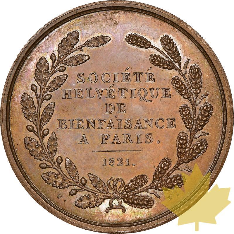 SVIZZERA-1821-BRONZE MEDAL-NGC MS 64 BN - 20220323151807_SWITZERLAND1821-2.jpg