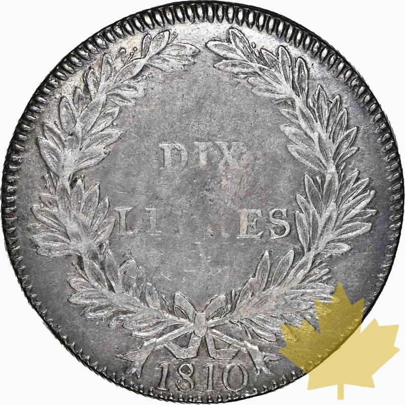 ILE MAURICE-1810-10 LIVRES-NGC XF40 - 20220323152545_ISLEDEFRANCEBONAPARTE_2.jpg