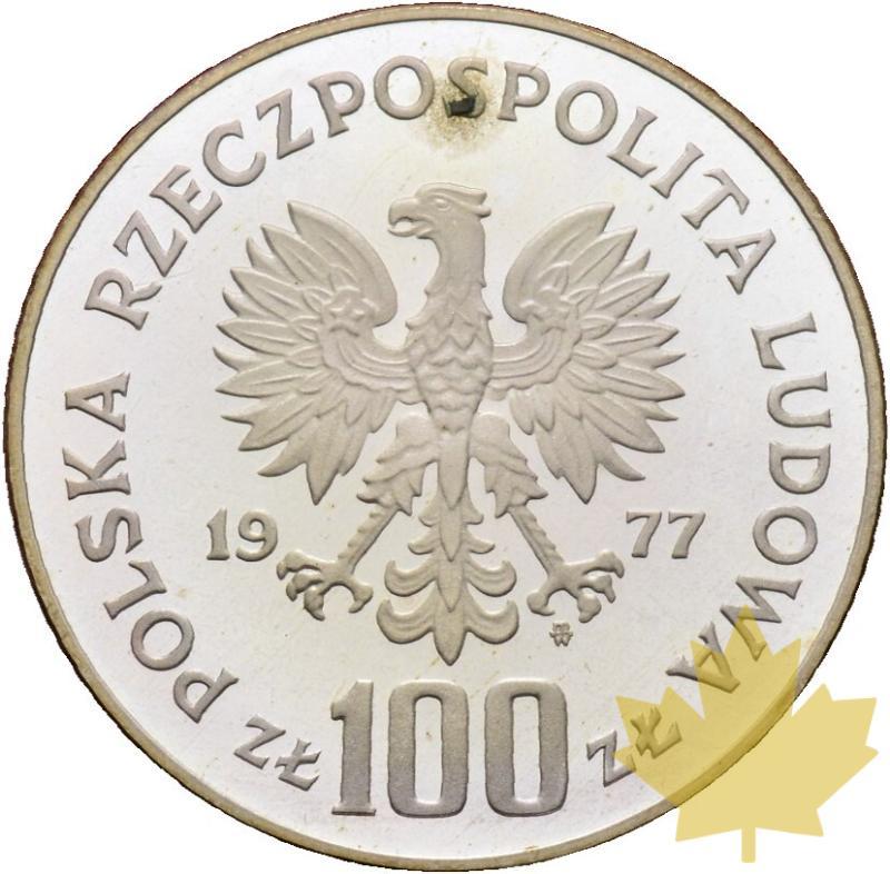 POLANIA-1977-100 ZLOTYCH-OCHRONA SRODOWISKA-PCGS SP64 Rare - 20220406131143_OCHRONA-PROBA-r.jpg