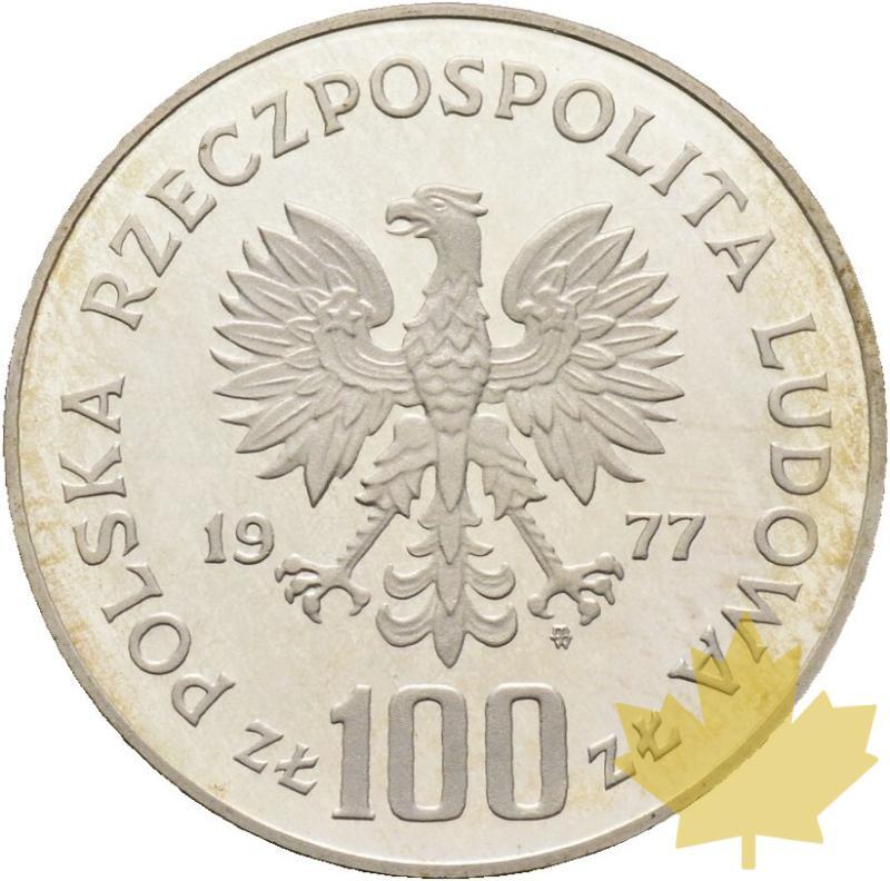 POLOGNE-1977-100 ZLOTYCH-HENRYK SIENKIEWICZ 1846-1916-PROOF - 20220406132721_HENRYK-PROBA-r.jpg