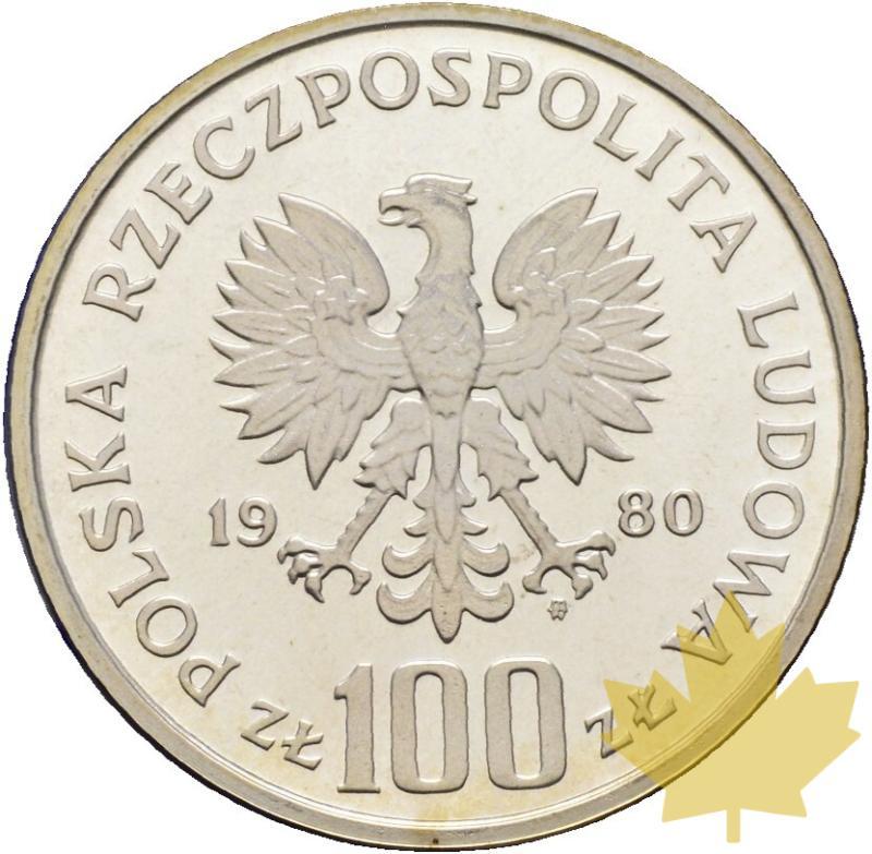 POLOGNE-1980-100 ZLOTYCH-GRZYSKA XXII OLIMPIADY-PROOF - 20220407134923_Igrzyska-XXII-Olimpiady-r.jpg