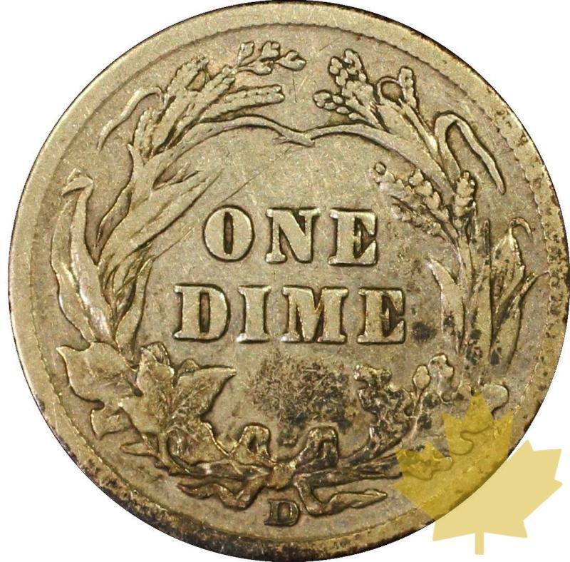 ETATS UNIS-1914D-10 cent-Denver Barber-PCGS VF30 - 20220407171335_DIME1914DENVER.jpg