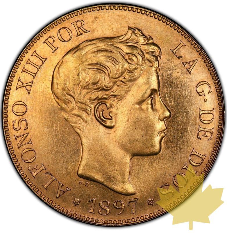 ESPAGNE-1897-100 PESETAS-Refrappe 1961-PCGS MS64 - 20220505111520_100PESETASMS64copie.jpg
