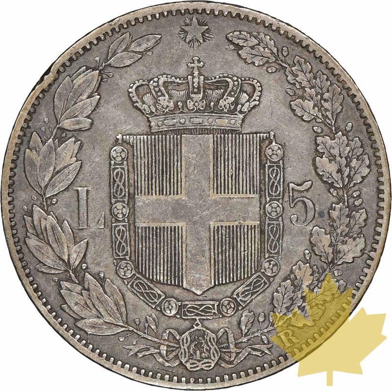 ITALIA-1878R-5 lire-Umberto I-NGC XF 40 - 20220505161050_5LIRE18782.jpg