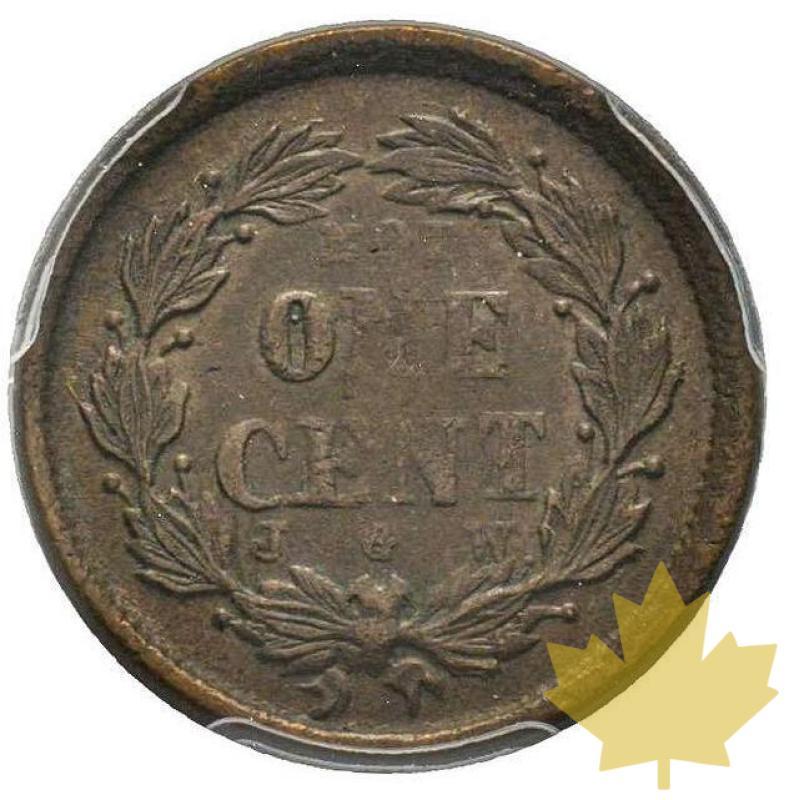USA-1863-Patriotic token 1863 Not One Cent PCGS AU58 - 20220505165800_TOKENONECENT1863.jpg