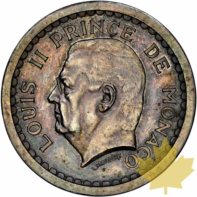 MONACO-(1943)-1 Franc Essai-Louis II -NGC MS63 - 20220523160859_1FRANCESSAIMC_1.jpg