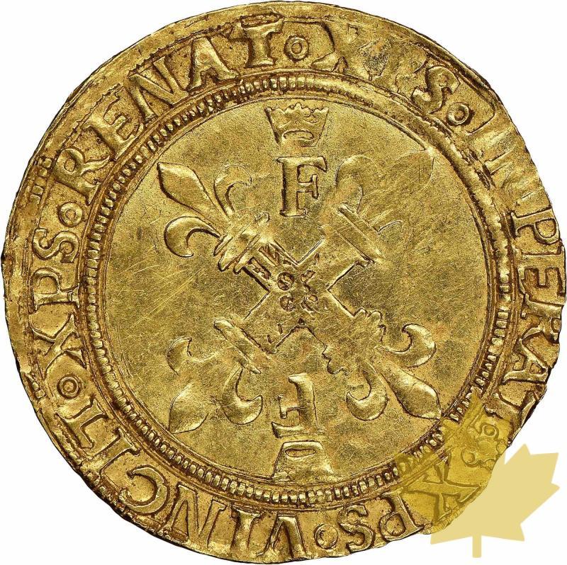 FRANCE-Ecu or-François Ier 1515-1547-NGC MS 61 - 20220607130007_ECUOR1515_2.jpg