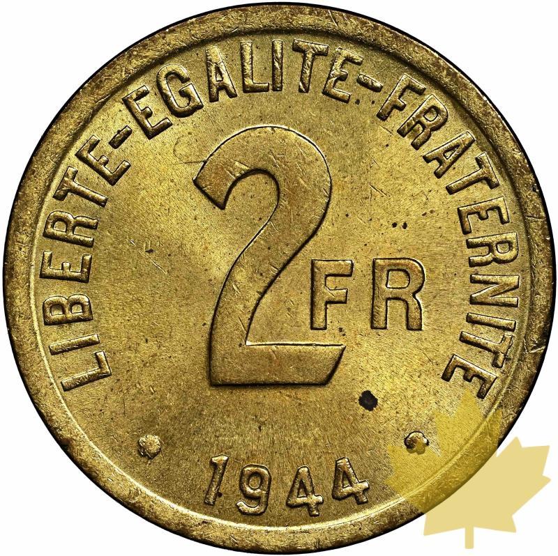FRANCE-1944-2 FRANCS ALLIED OCCUPATION -NGC MS 65 - 20220608174429_2FRANCS1944_1.jpg