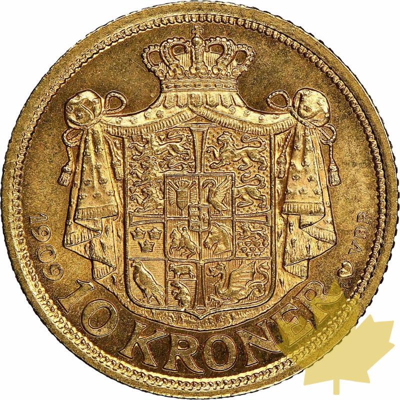 DANIMARCA-1909-10 Kroner-Frederik VIII-NGC MS 64 - 20220615143052_10KRONER1909_2.jpg