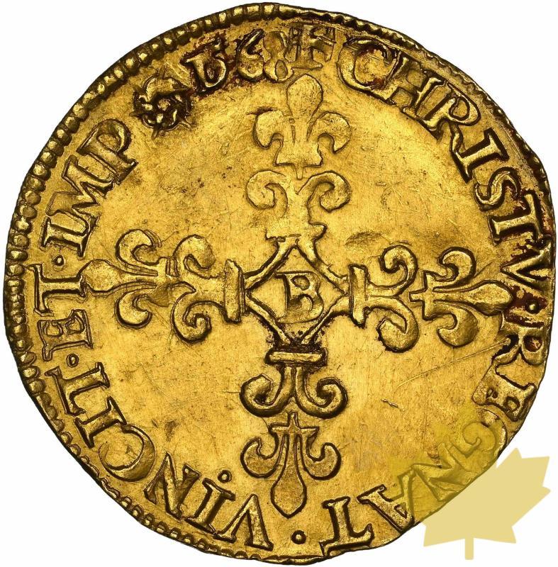 FRANCE-1568B-Charles IX-Ecu d'or-SUP-FDC - 20220627163118_ECUOR1568BROUEN_2.jpg
