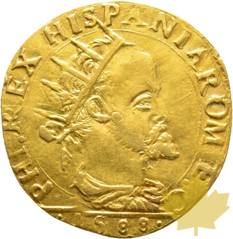 ITALIE-1588-DOPPIA-Filippo II 1556-1598-TTB - 20220630113456_0453_a.jpg