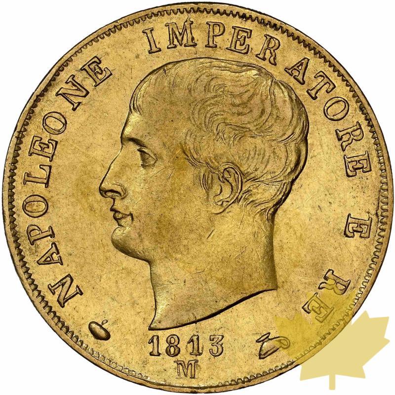 ITALIE-1813 M-40 LIRE-Napoléon Empereur-Superbe - 20220711125006_40LIRE1813MILANO_1.jpg