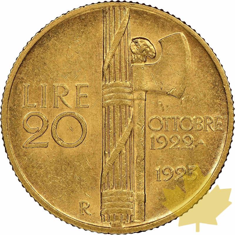 ITALIA-1923- 20 Lire-VITTORIO EMANUELE III-NGC MS60 - 20220718150651_20LIRE1923MS60_2.jpg