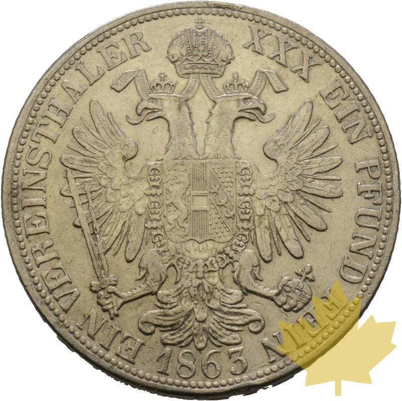 AUTRICHE-1863 V-THALER-FRANCOIS JOSEPH-TTB - 20220728133708_4589_r.jpg