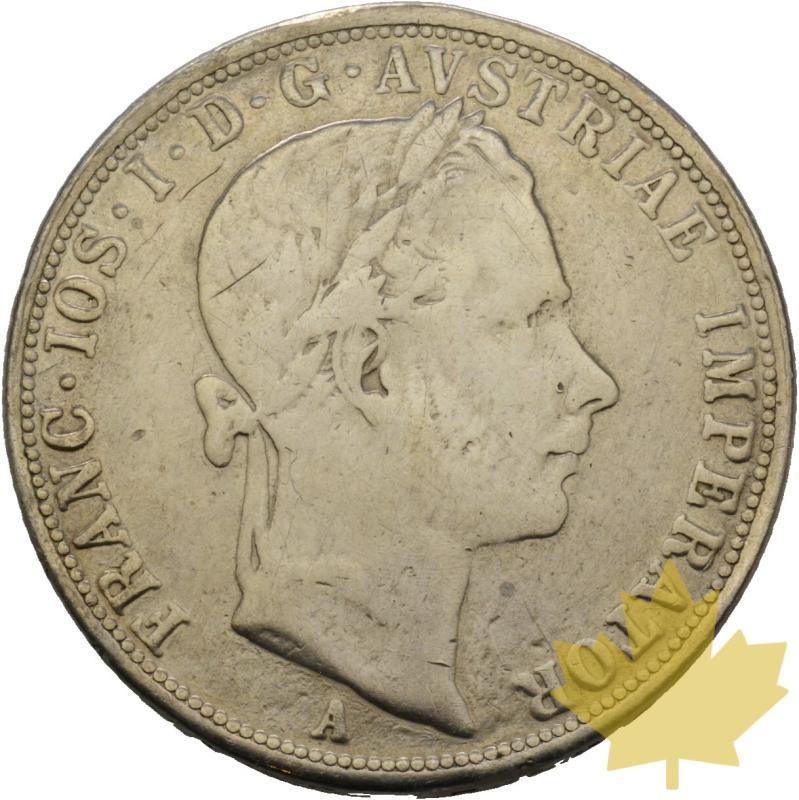 AUTRICHE-1865 A-2 GULDEN-FRANCOIS JOSEPH-B-TB - 20220728133944_4590_a.jpg