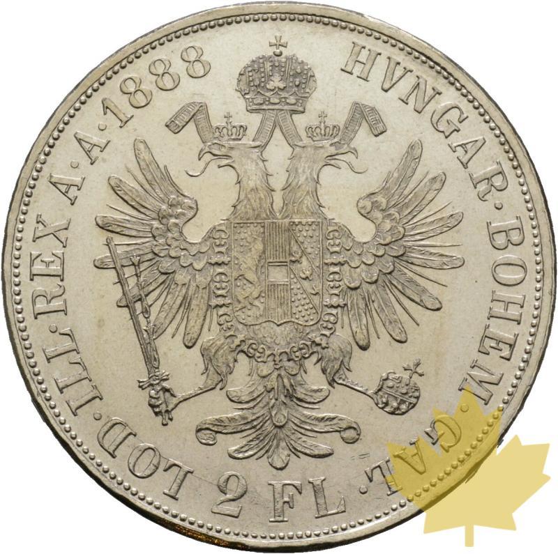 AUTRICHE-1888-2 GULDEN-FRANCOIS JOSEPH-SUP-FDC - 20220728135325_4596_r.jpg