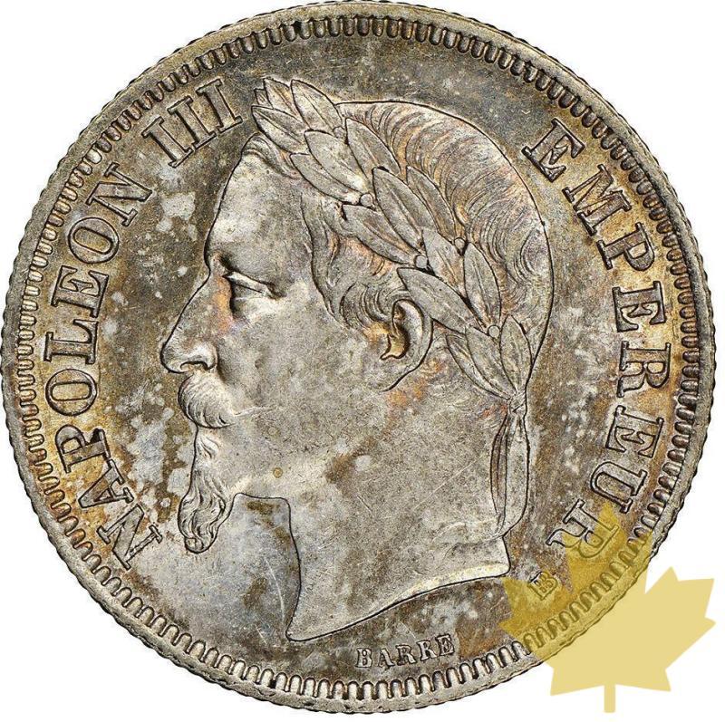 FRANCE-1867-2 Francs-Second Empire-NGC MS61 - 20220831144456_2francs1867bb1.jpg