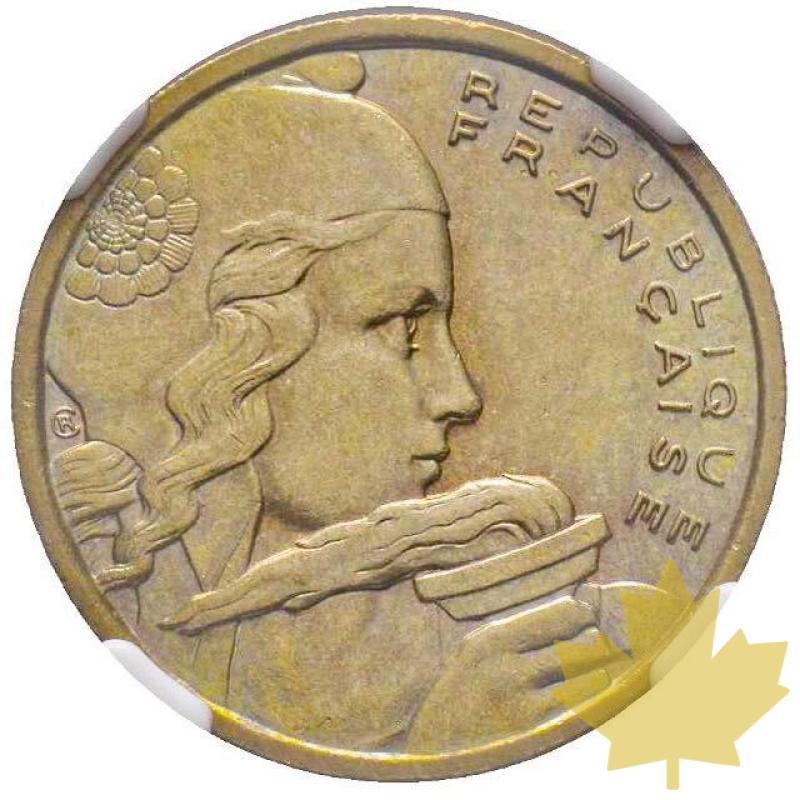 FRANCE-1958-100 Francs Cochet-NGC AU58 - 20220909161316_100francs19581.jpg