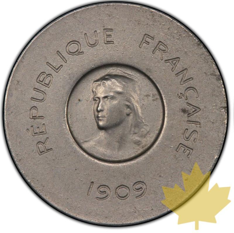 FRANCE-1919-ESSAI Prova de 25 centimes par Rude-PCGS SP62 - 20220919112918_25CENT19091.jpg