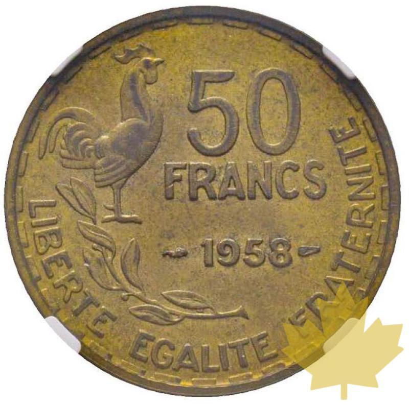 FRANCE-1958-50 Francs Guiraud-NGC AU58 - 20220919115430_50FRANCS1958.jpg