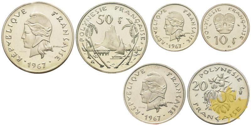 Polynésie Française-Série de trois Essais de 50-20-10 Francs-FDC - 20220921145415_polynesie.jpg