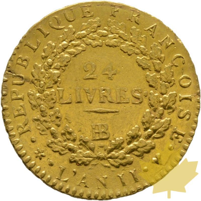 FRANCE-1793 BB-24 LIVRES-TTB-SUP-Rarissime - 20220927102601_41139_r.jpg