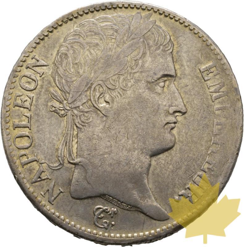 FRANCE-1812 D-5 FRANCS-NAPOLEON I Lyon-TTB+ - 20220927104947_41143_a.jpg