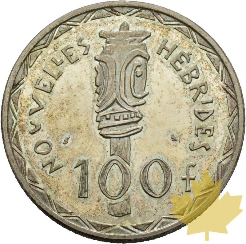 FRANCE-1966-100 FRANCS-NOUVELLES HÉBRIDES-FDC - 20220927112645_41150_r.jpg