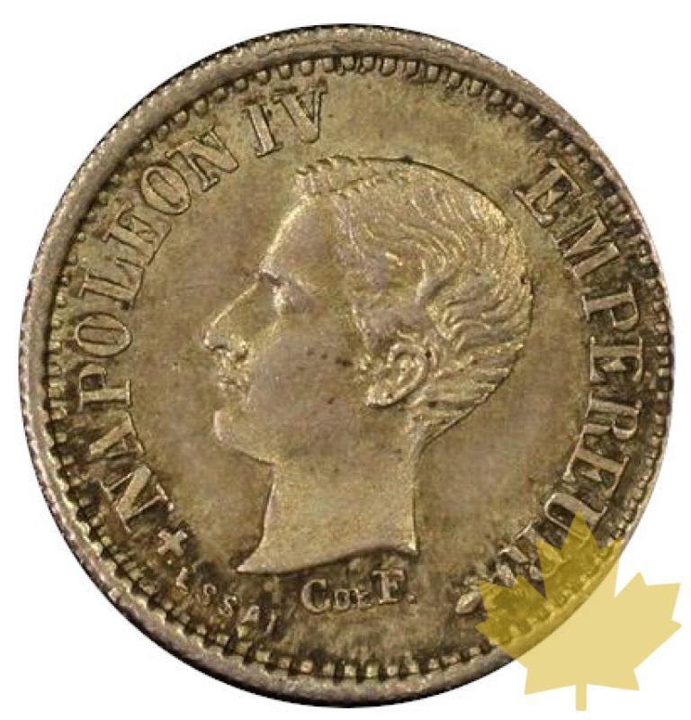 FRANCE-Essai en argent du 20 Centimes-Napoléon IV-PCGS SP65 - 20220930131136_20cent18741.jpg
